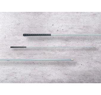 HEAVY-DUTY SORTING POLE WITH GOLF GRIP HANDLE GRAY