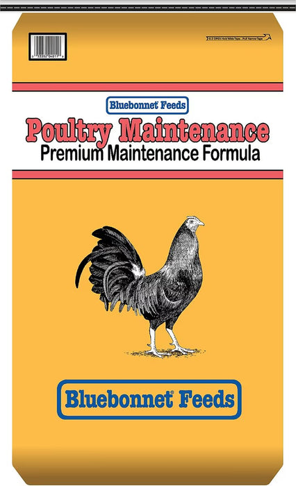 Bluebonnet Feeds Poultry Yellow Maintenance 14% Protein Premium Formula Grain Bird Food, 50-lb bag