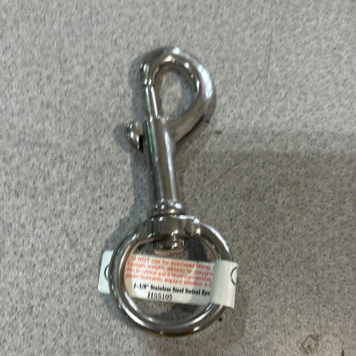 1-1/8" Stainless Steel Swivel Eye #15