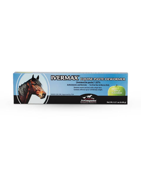 FIRST COMPANION® IVERMAX® (IVERMECTIN) EQUINE PASTE 1/PKG