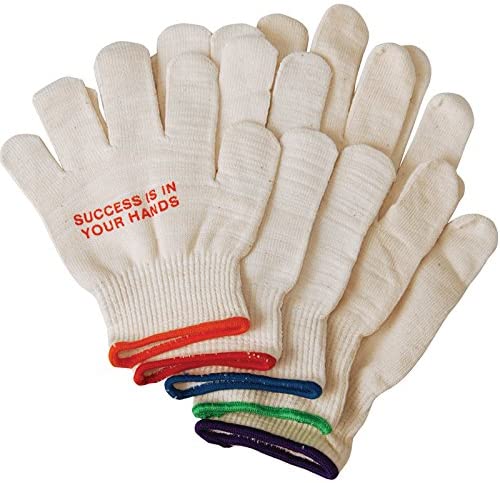 1- GLOVE - Cotton Deluxe Roping Gloves  - SMALL