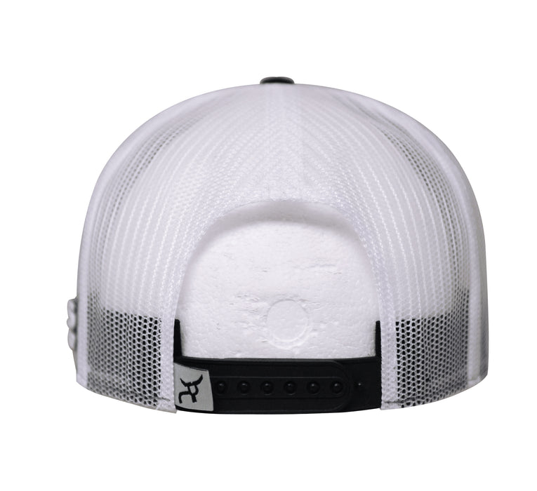 ROPESMART CLASSIC TRUCKER SNAPBACK WITH RED STEER