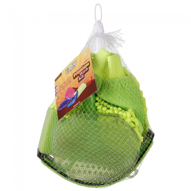 NEON GREEN Premium 4 Piece Wash Kit