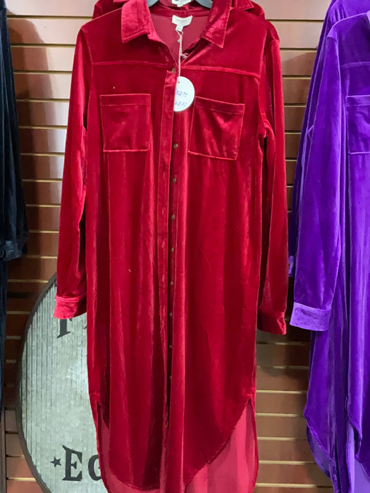 16268 DRESS RED
