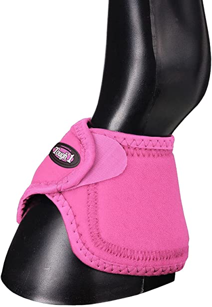 TOUGH1 "NO TURN" BELL BOOTS - LARGE - PINK