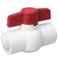 1-1/4 PVC Ball Valve CC