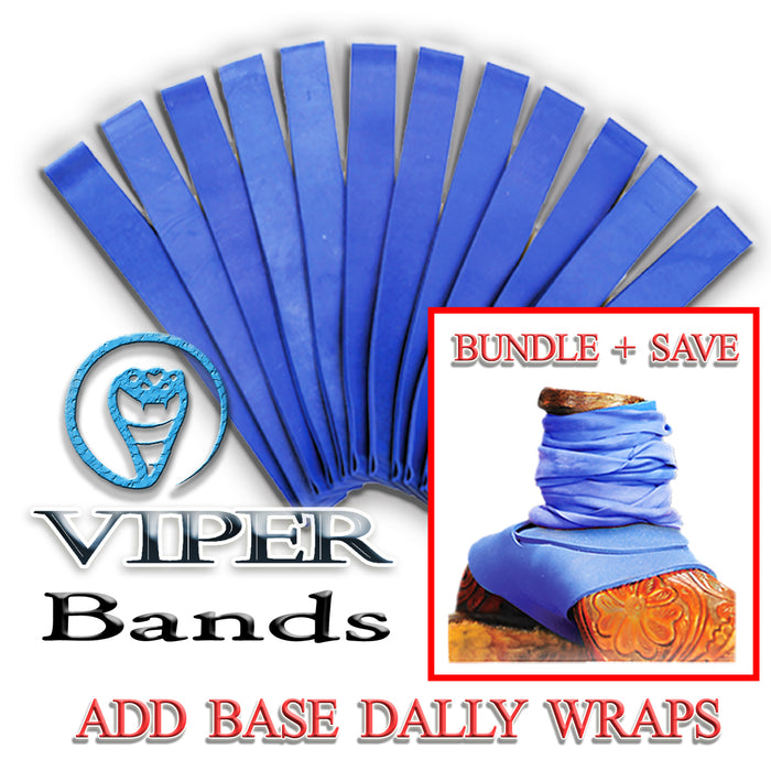 ROPESMART DALLY WRAPS – BLUE VIPER BANDS 12-PACK