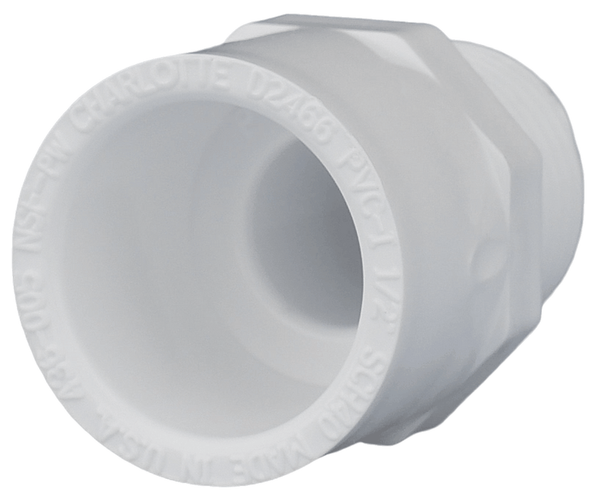 1-1/4 SCH40 Male Adapter MPTxS