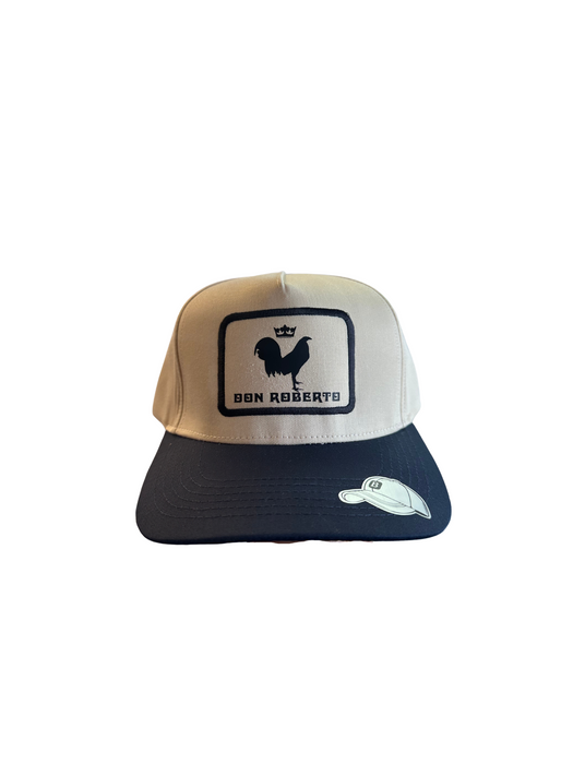 DON ROBERTO CAP (BLACK W/BEIGE) / GORRA