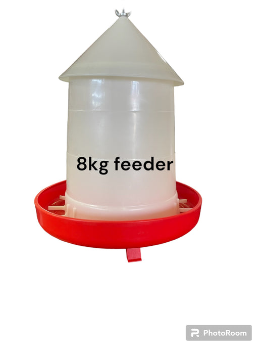 FEEDER 8KG W/ LEGS - RED