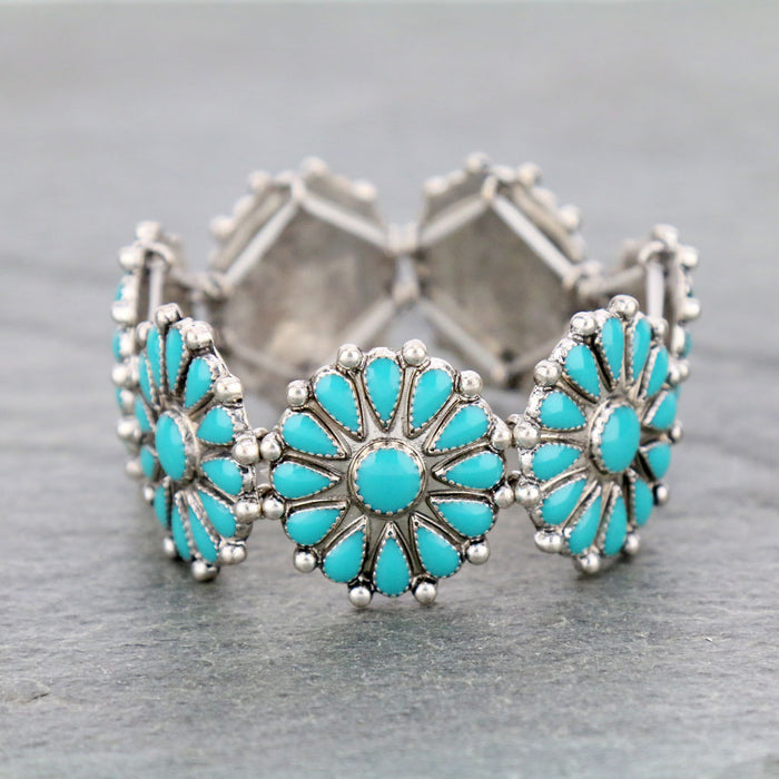 Epoxy Concho Bracelet
