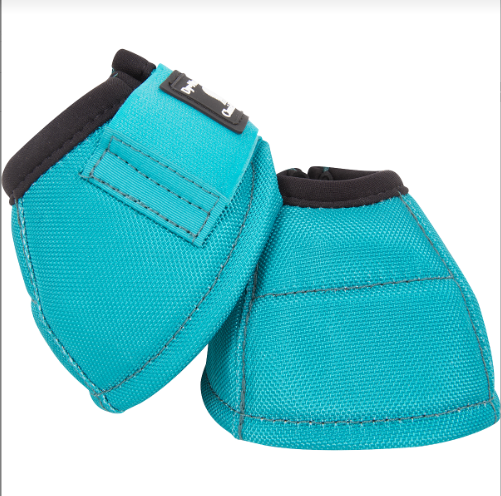 CLASSIC EQUINE BELL BOOT - AQUA - LARGE