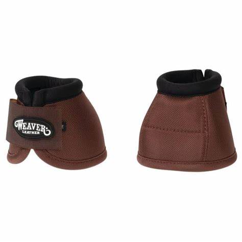 Weaver Leather Ballistic No-Turn Bell Boots - Brown
