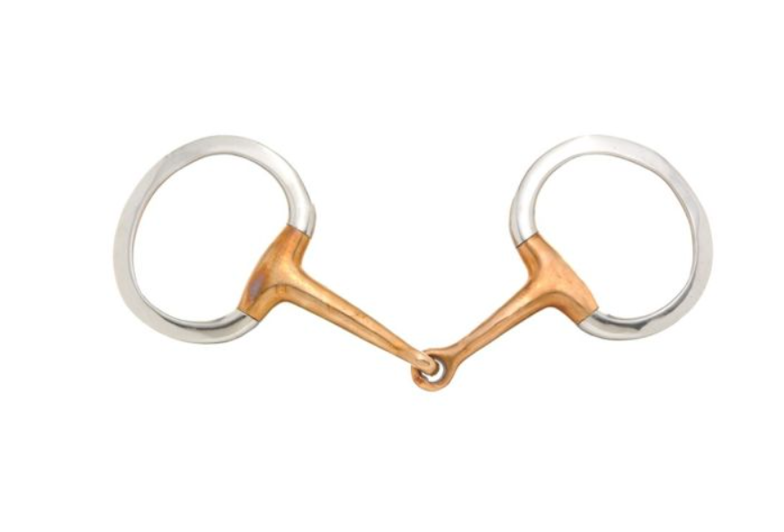 TOUGH1 COPPER MOUTH EGGBUTT SNAFFLE