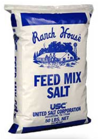 Feed Mix Salt, Rock - 50 lb