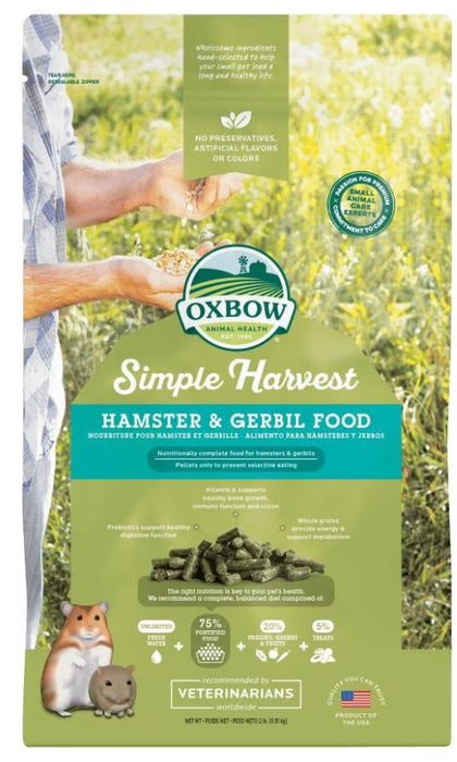 Hamster & Gerbil Food 2 LBS