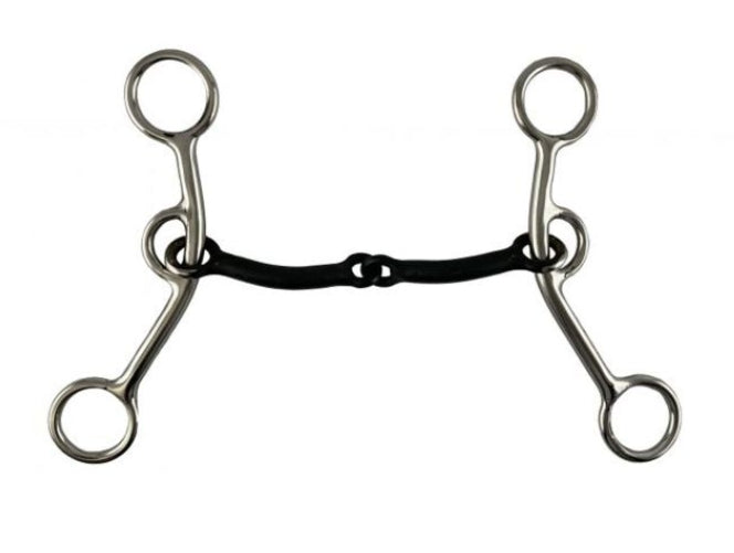 Showman Stainless Steel 5" broken mouth Sweet Iron bit