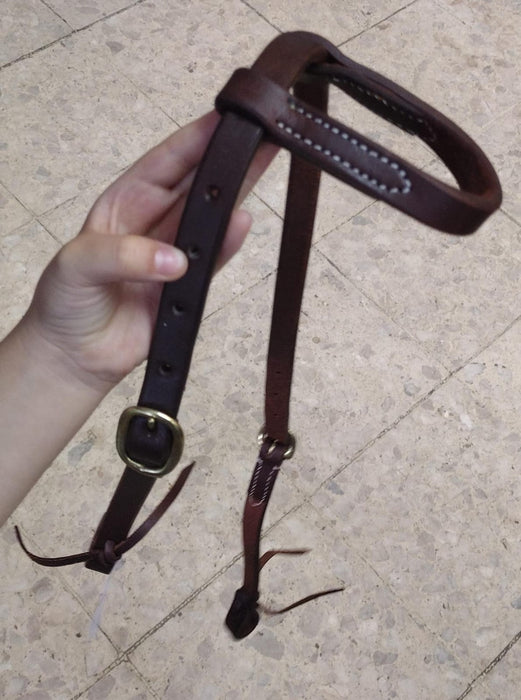 Harness Ear H/S Tie Ends BRASS