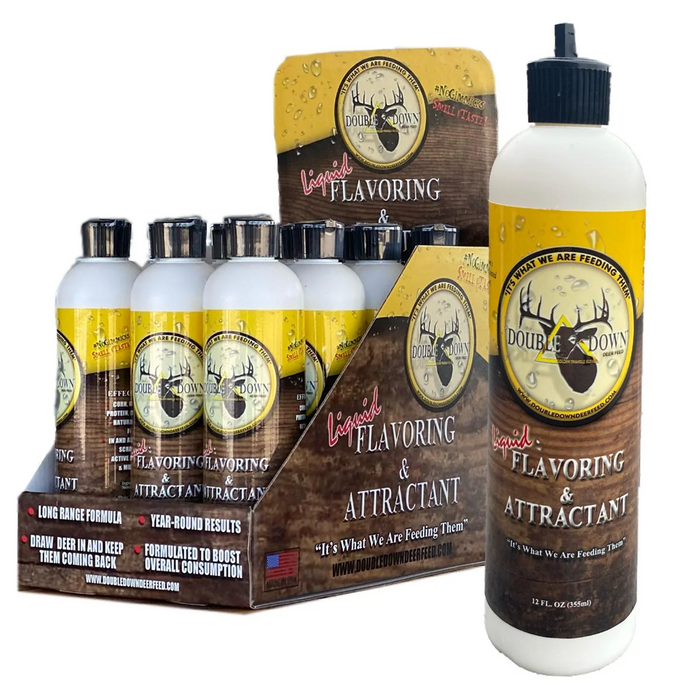 Double Down: Liquid Flavoring and Attractant, 12-ounce bottle