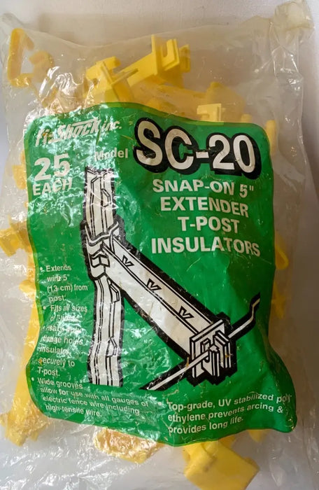 T-POST INSULATORS FI-SHOCK SC20