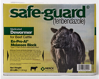 Safe-Guard En-Pro-Al Molasses Block - 25 lb