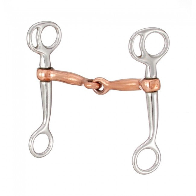 Kelly Silver Star Copper Mouth Breaking Bit - Chrome Plated - 5" mouth