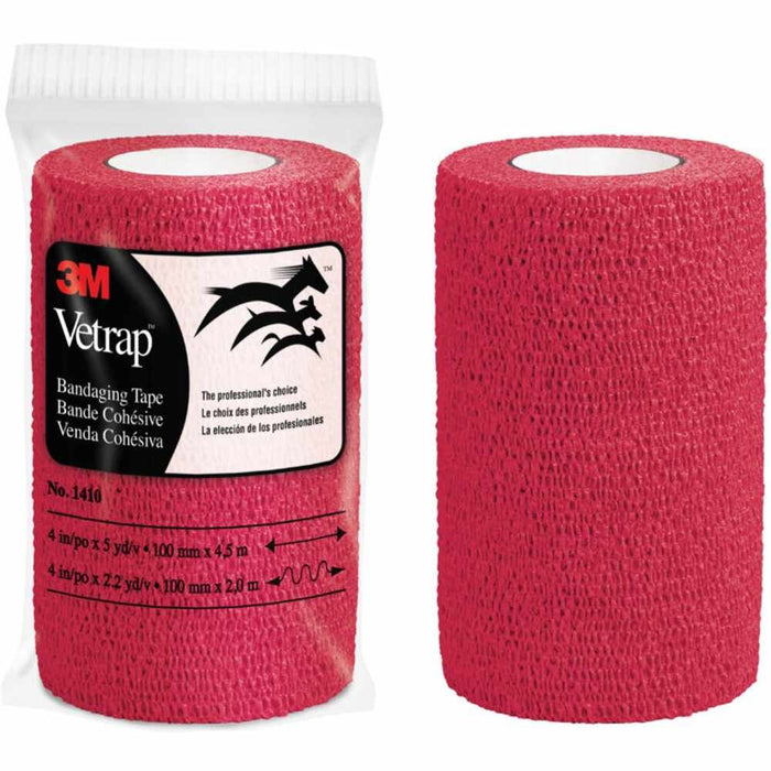 VETRAP (4 INCH X 5 YARD) RED