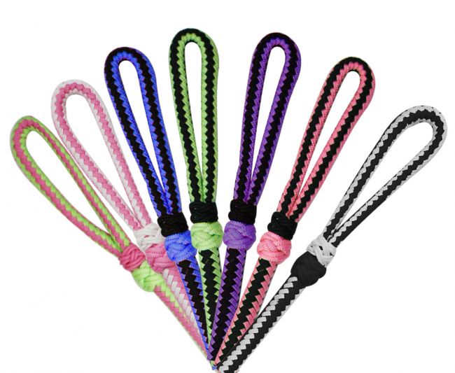 TWO BONE BRAIDED NYLON QUIRT