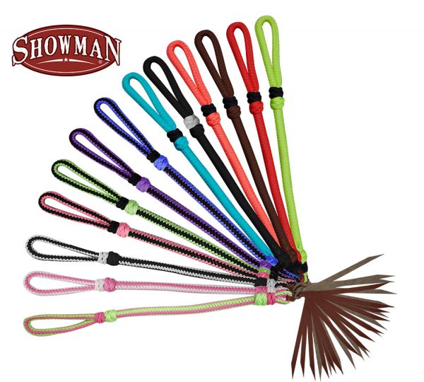 TWO BONE BRAIDED NYLON QUIRT