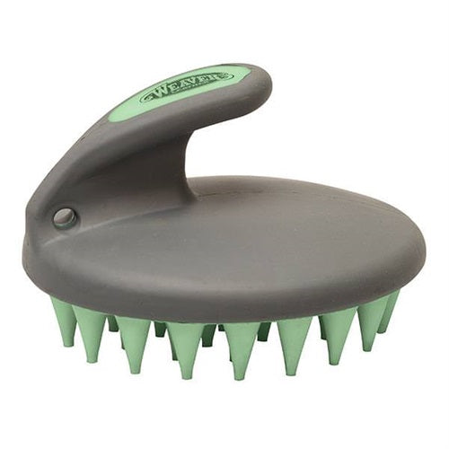 Palm Held Coarse Curry with Large Rubber Bristles