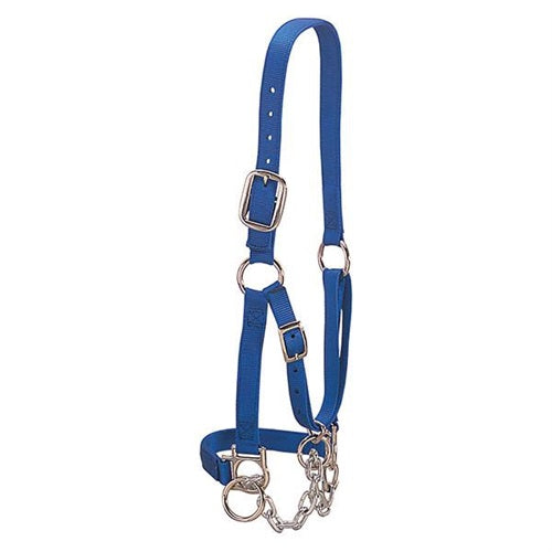 Heavy-Duty Restraint Halter, Medium - Blue