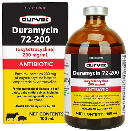 100ml Durvet: Duramycin 72-200