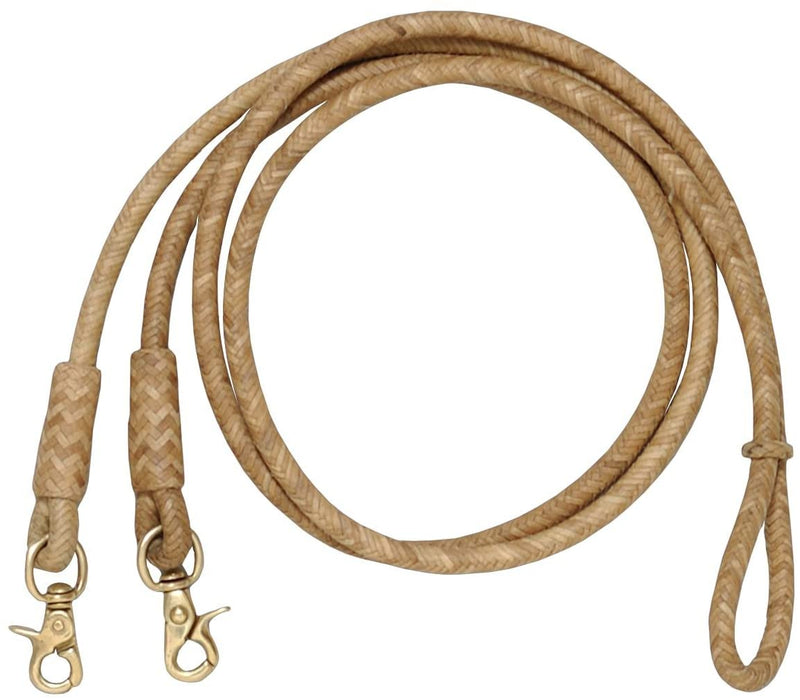 Deluxe Rawhide Roping Rein