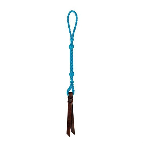 Quirt with Wrist Loop, turquoise - 29"