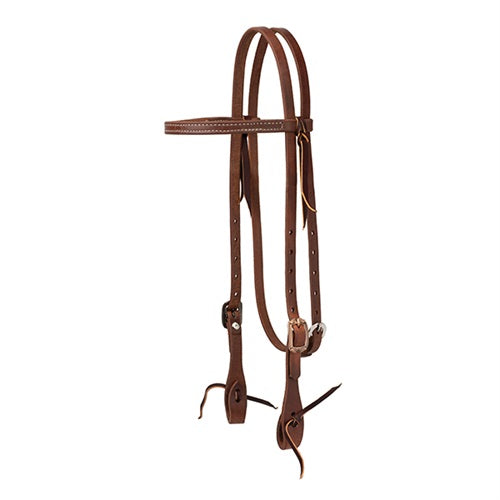 ProTack® Headstall with Designer Hardware - Saltlick Center Bar Buckle