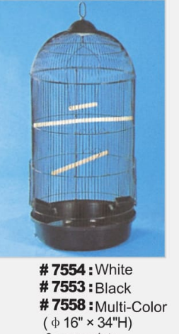 ROUND CAGE ,16",DOME,MUL-COLOR