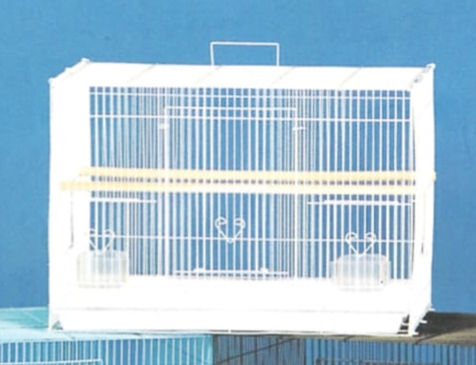 BREEDG. CAGE 23.5X16X16H WHITE