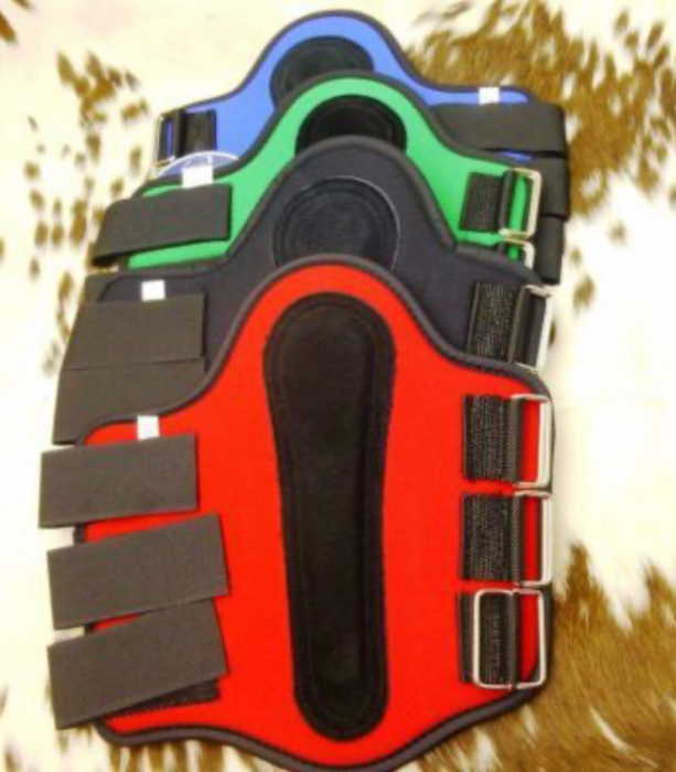 Neoprene Splint Horse Boots - Blue