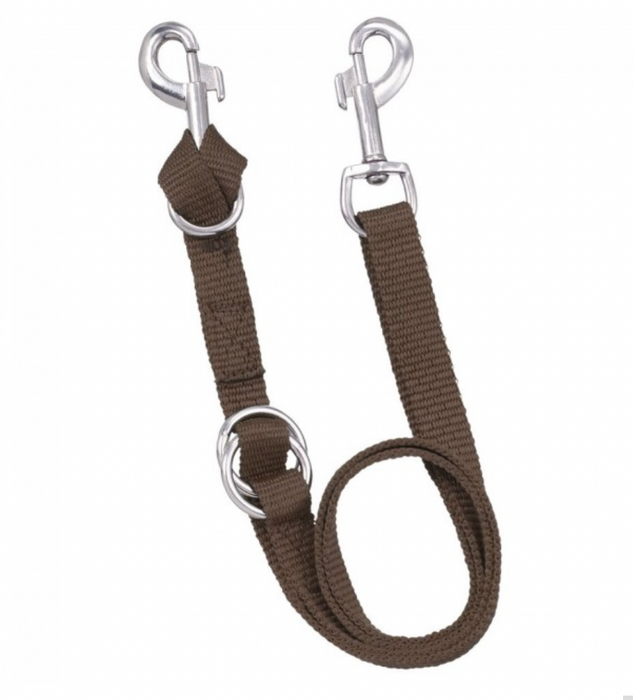 TOUGH1 NYLON WEB TIE DOWN - BROWN