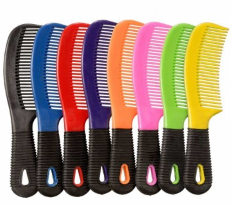 TOUGH1 POLYMAR MANE/TAIL COMB-HUNTER GREEN