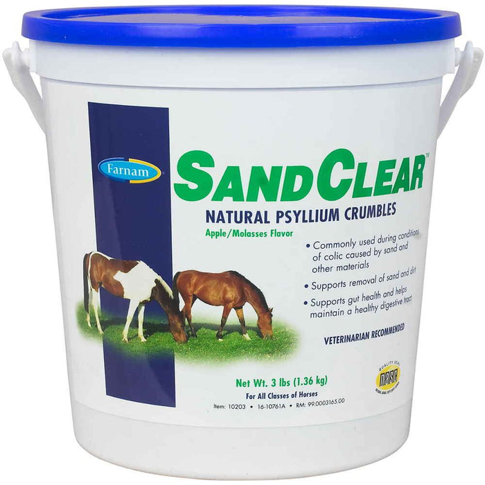 SANDCLEAR PSYLLIUM CRUMBLES 3LB