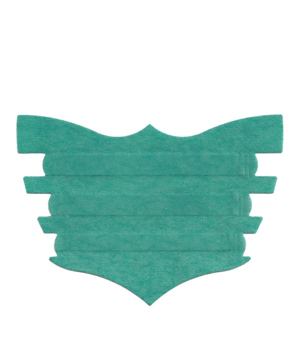 FLAIR EQUINE NASAL STRIP - TURQ -SINGLE PACK