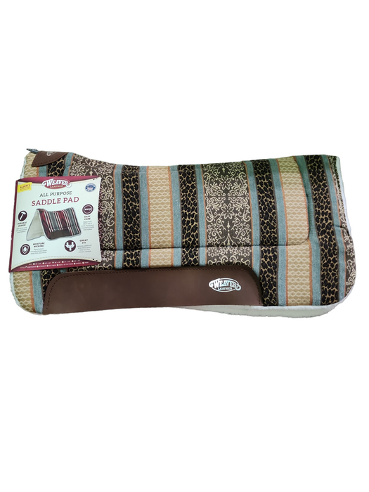 ALL PURPOSE SADDLE PAD COUNTOURED - 32 X 32