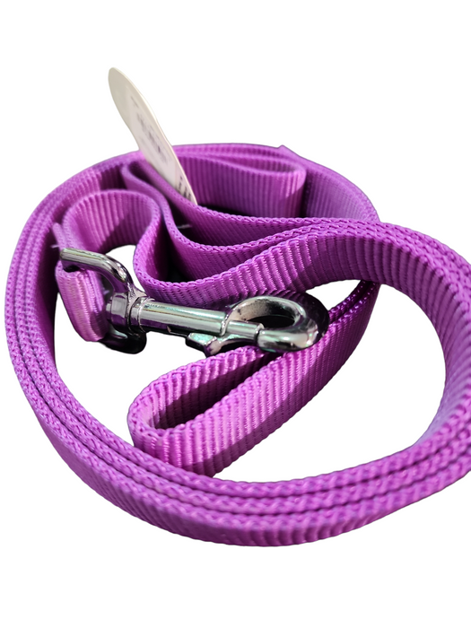 1 X 6" GRAPHITE LEASH, PURPLE