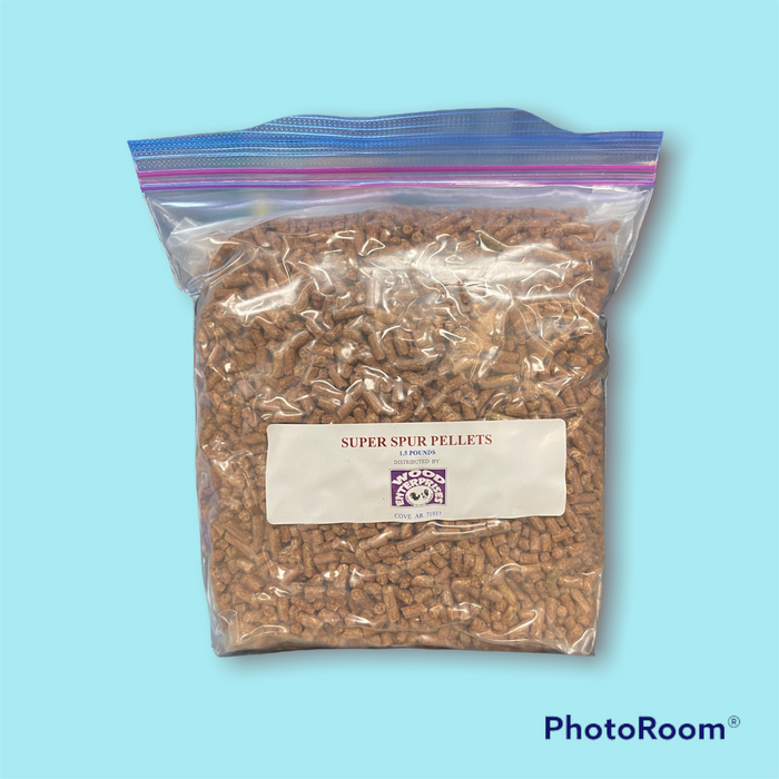 SUPER SPUR PELLETS 1.5 LB