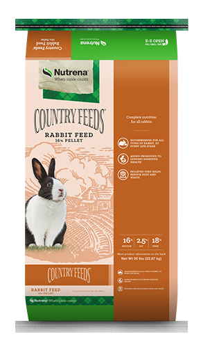 CF RABBIT 16% PELLET - CONEJO PELLETS