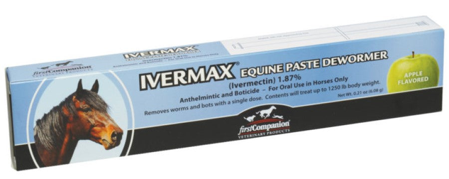 FIRST COMPANION® IVERMAX® (IVERMECTIN) EQUINE PASTE 1/PKG