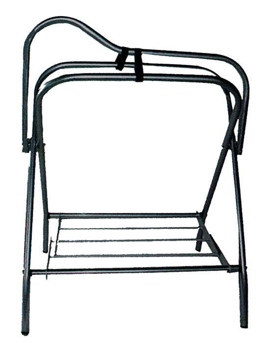 SADDLE STAND, FOLDING, BLACK