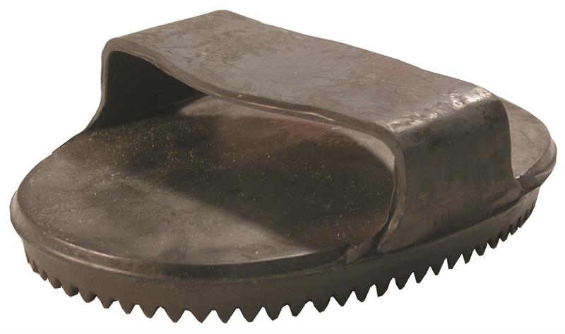 LARGE BLACK RUBBER CURRY COMB