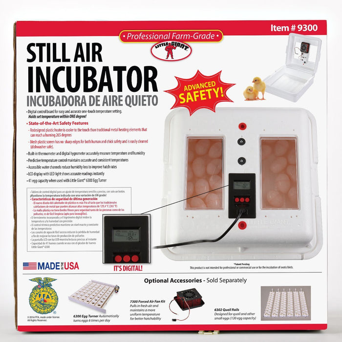 Digital Still Air Incubator